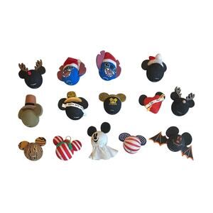 14 Genuine Disney Holiday Ornament Antenna Toppers Walt Disney World Vintage
